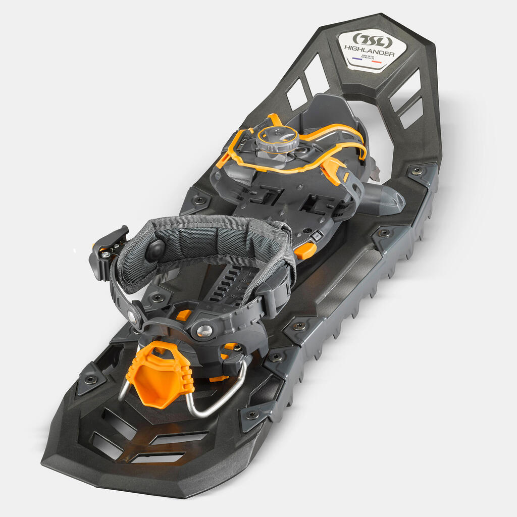 Adjustable Large Deck Snowshoes - TSL Highlander Black -