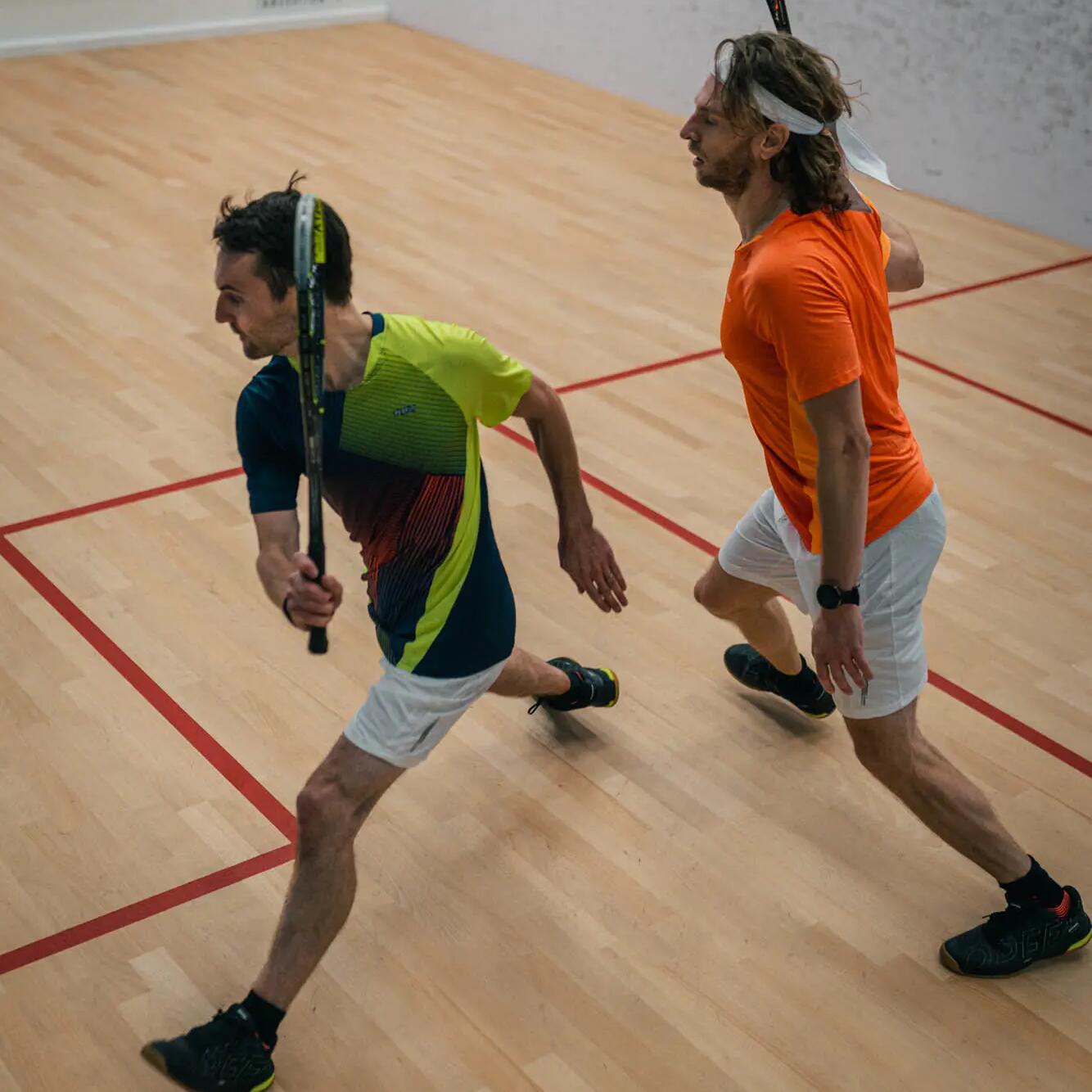 Maintenir la pression au squash grâce à la vollée