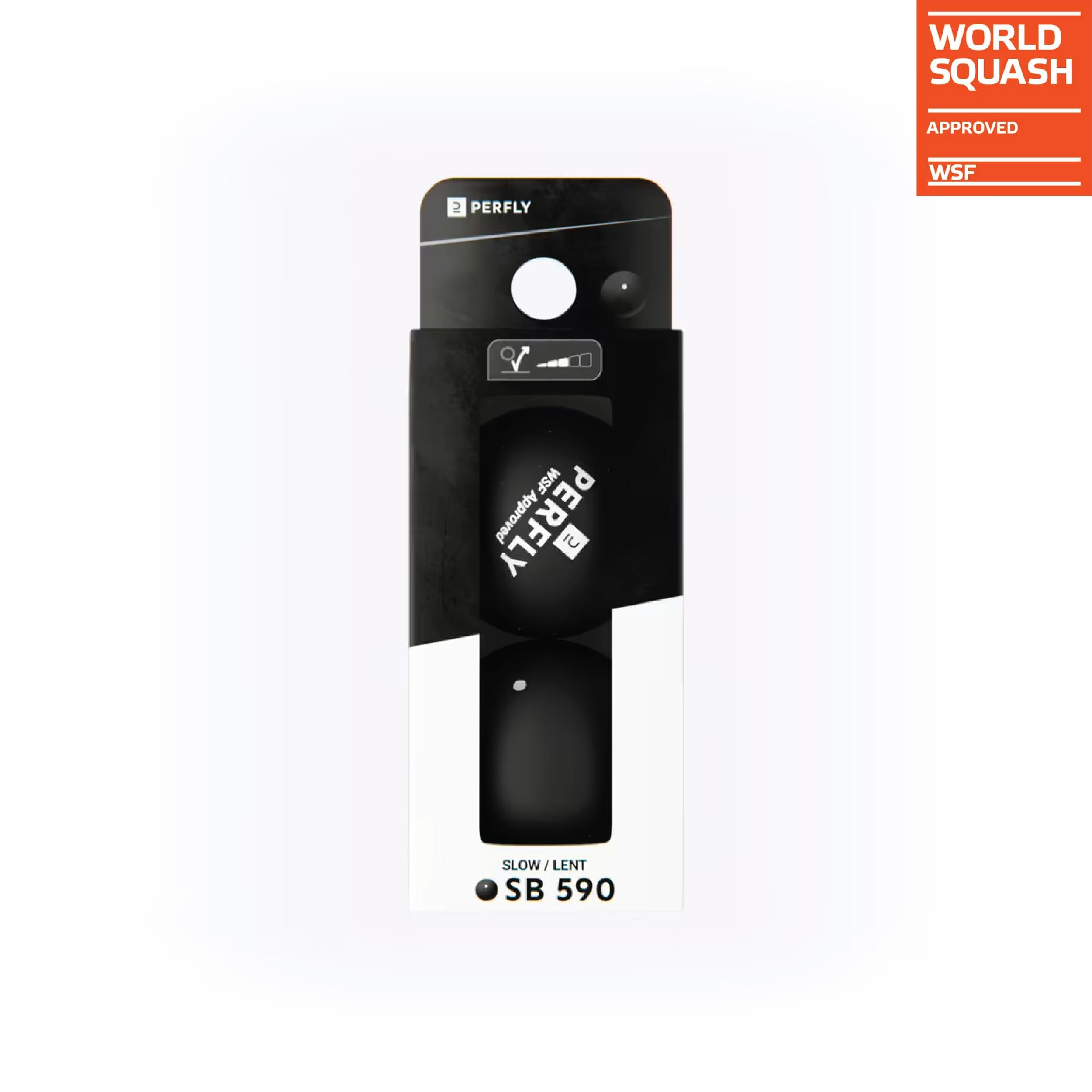 Squash Ball x2 SB590 White Dot DecathlonB2B