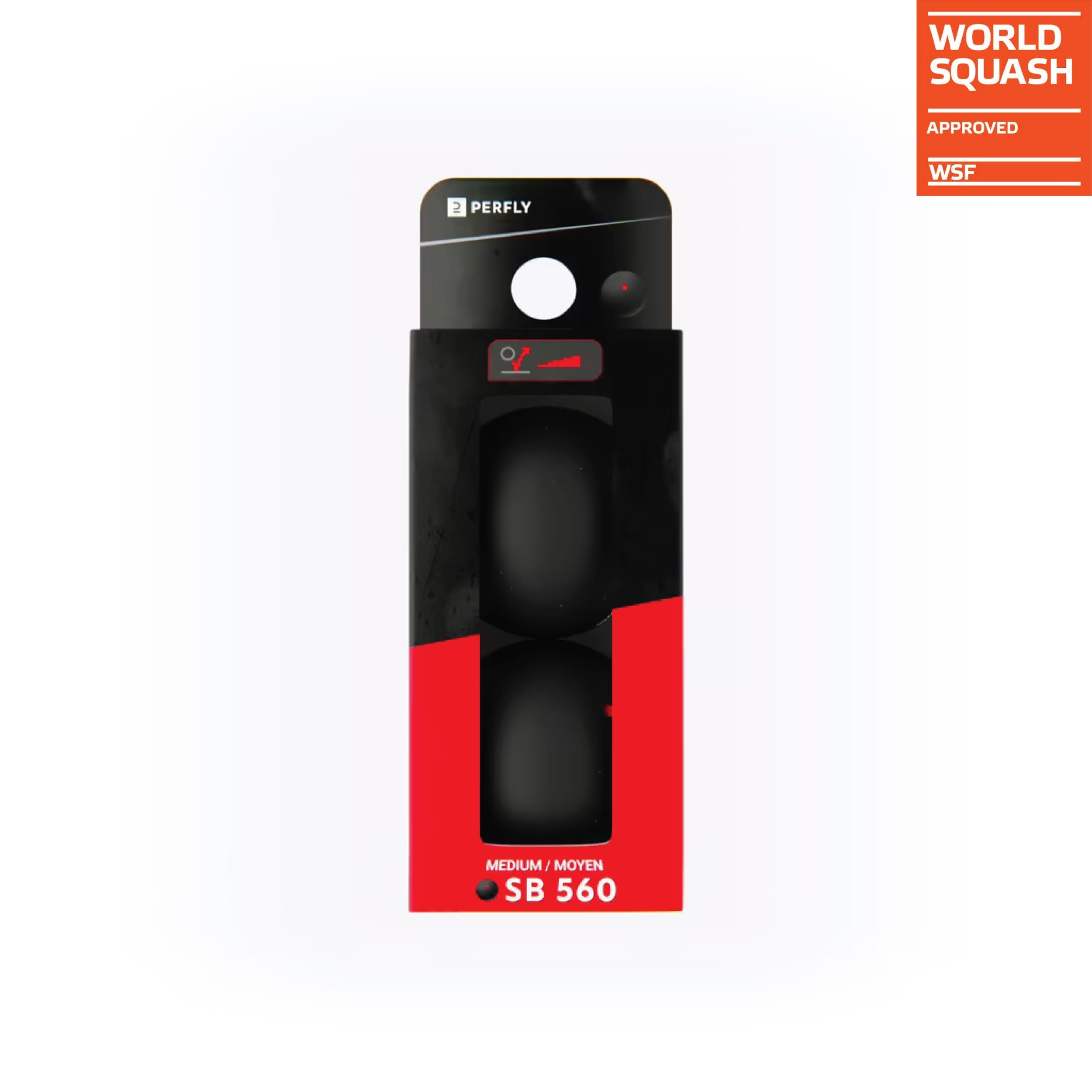 SB 560 Balles de Squash x2 - PERFLY