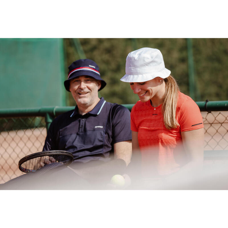Tennis Kopfbedeckung Bob Retro marineblau