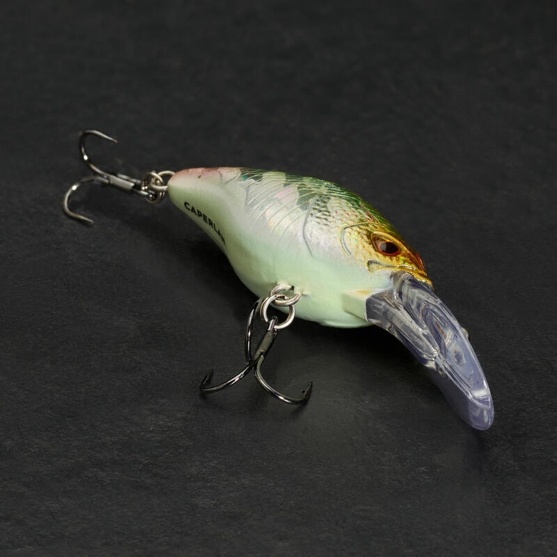 Wobler Crankbait Deep Diving WXM CRKDD 40 F zelený hřbet