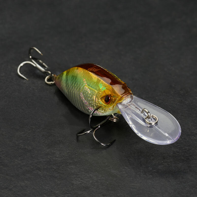 Wobler Crankbait Deep Diving Caperlan WXM CRKDD 40 F zielony grzbiet