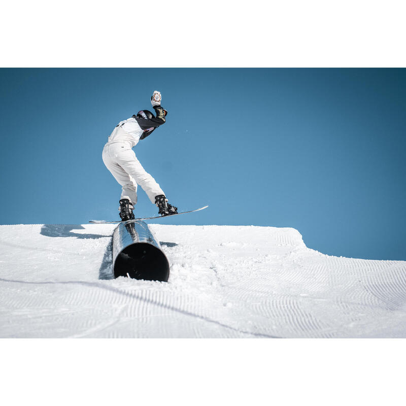 Sous-vêtement de ski laine mérinos femme - BL 590 Brokovich haut - gris blanc