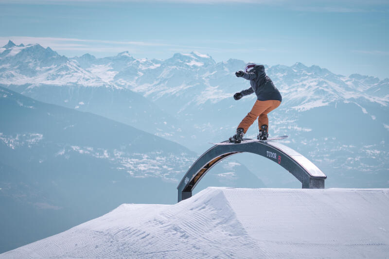 Kurtka parka snowboardowa damska Dreamscape ZIPROTEC SNB 500