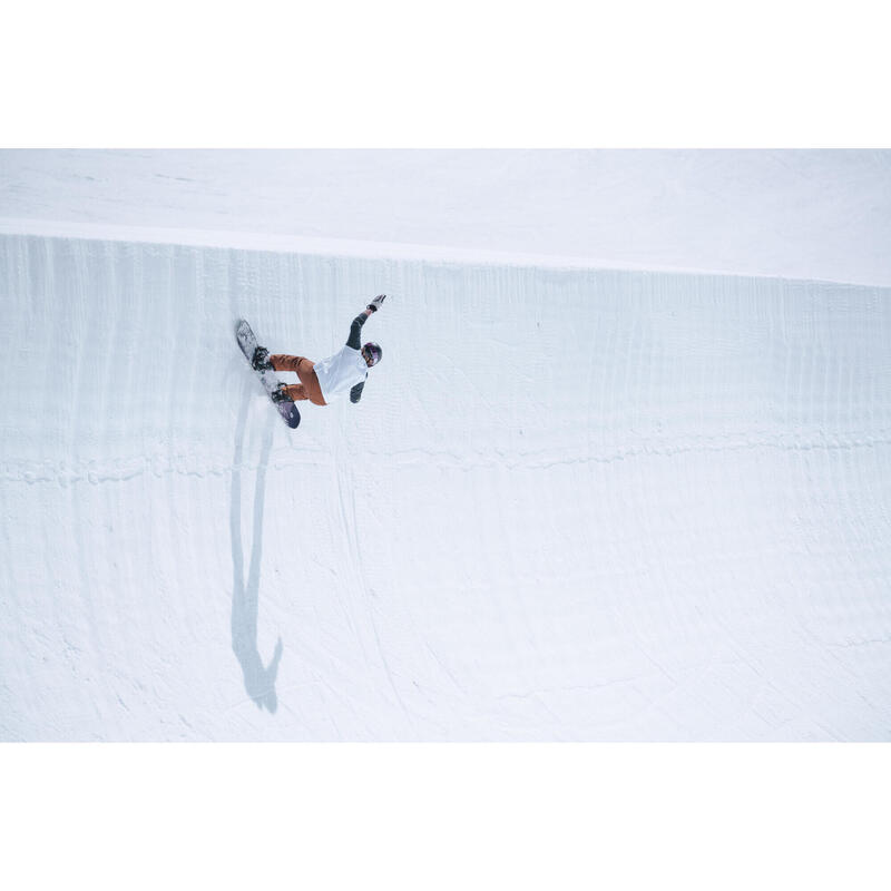 Sous-vêtement de ski laine mérinos femme - BL 590 Brokovich haut - gris blanc
