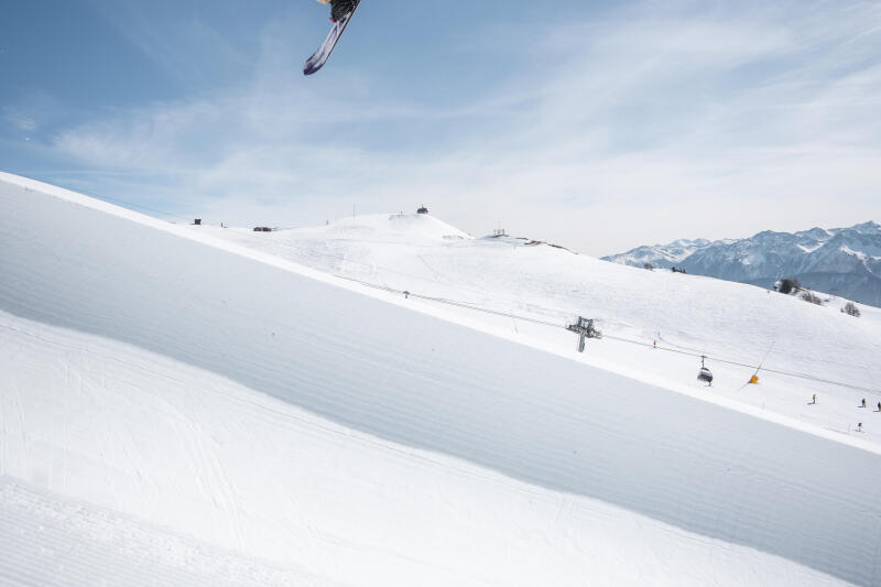 Ochraniacz pleców do jazdy na rowerze górskim, nartach i snowboardzie męski Wedze DBCK 500