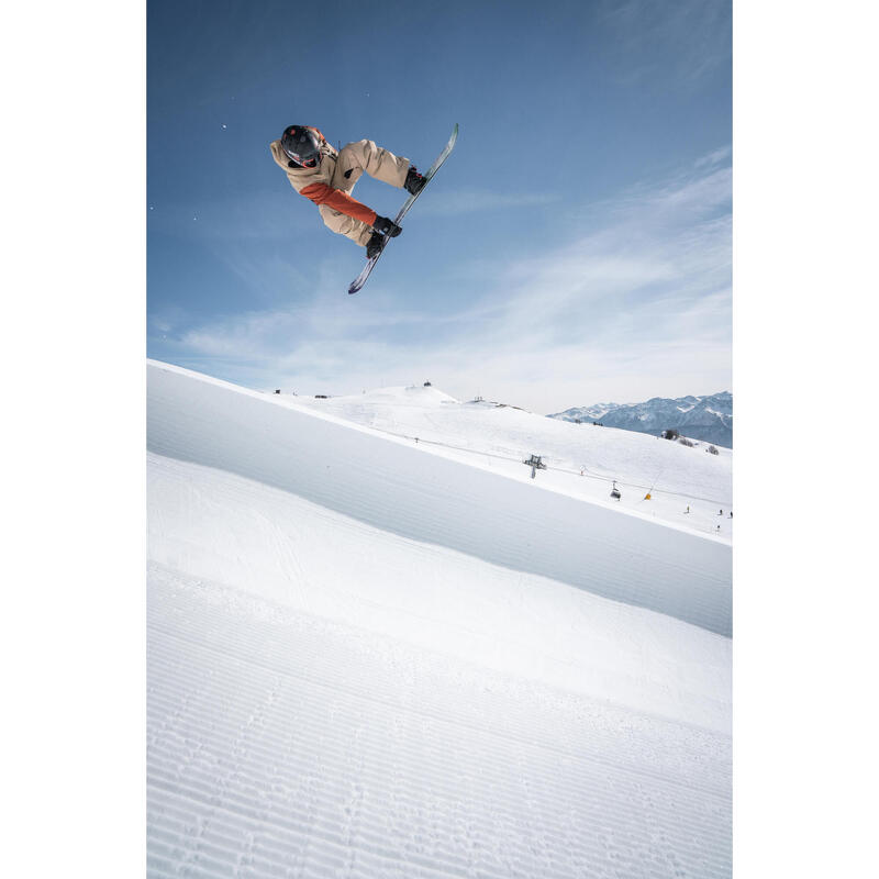 Vestă protecție spate schi/snowboard/MTB DBCK500 Gri Bărbați