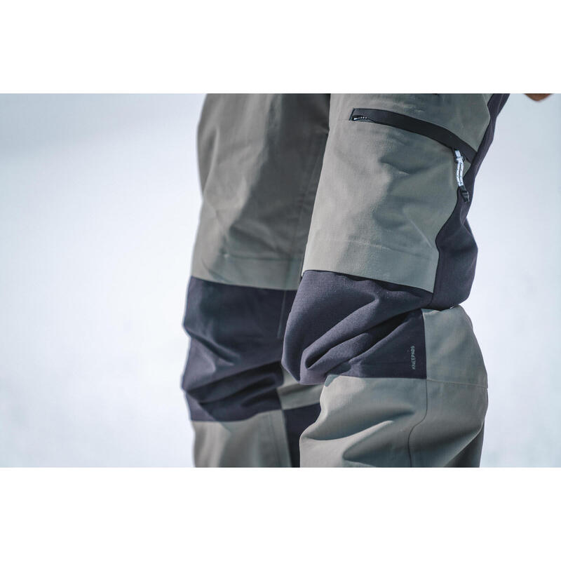 Pantalon Impermeabil Snowboard SNB500 Kaki Bărbați