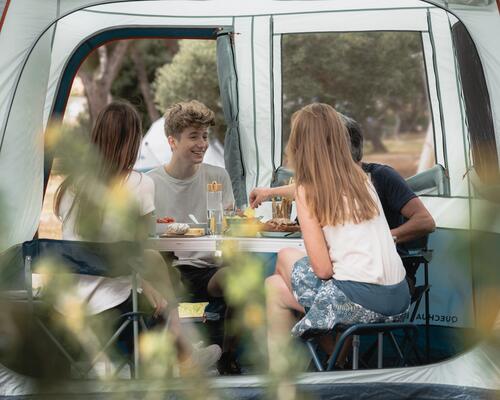 Family camping