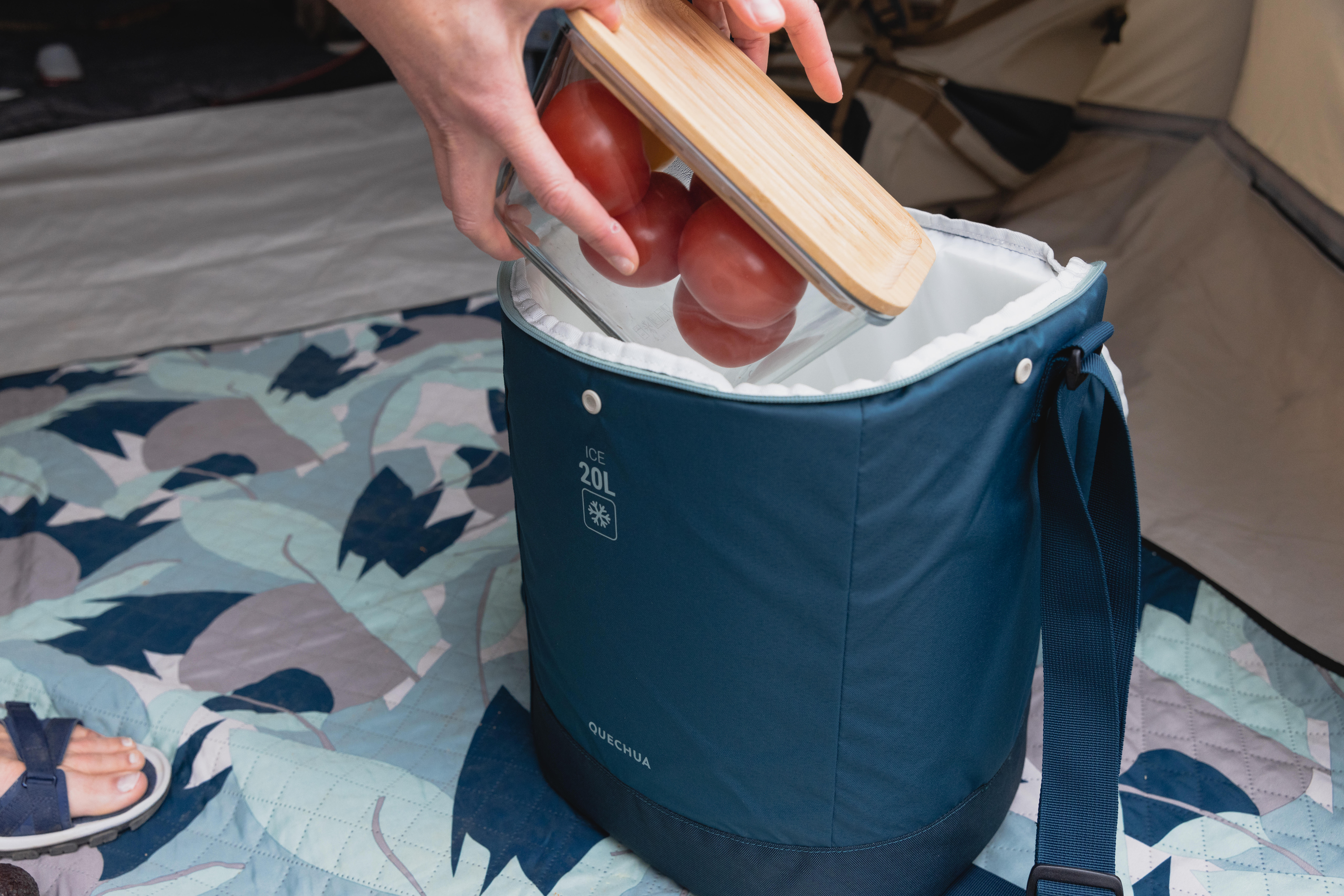 Glacièrede camping souple 20 L - QUECHUA