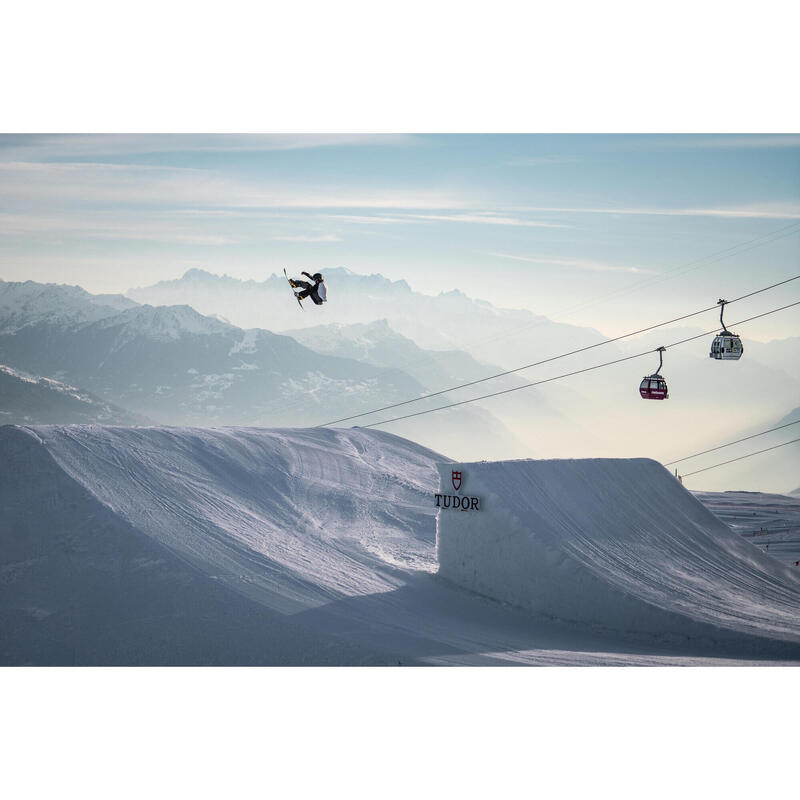 Sous-vêtement de ski homme - BL 590 Brokovich laine mérinos haut - noir blanc