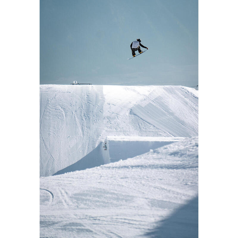 Sous-vêtement de ski homme - BL 590 Brokovich laine mérinos haut - noir blanc