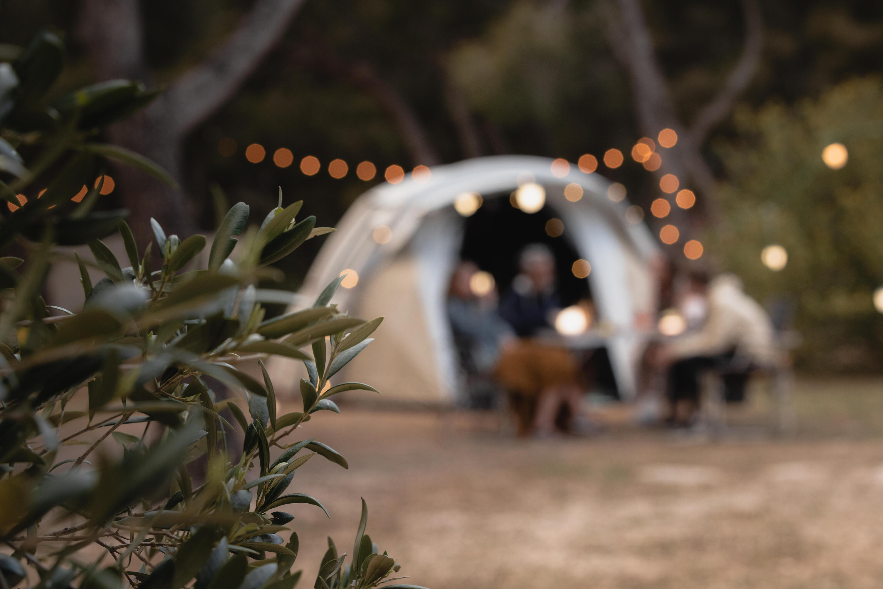 Tente de camping gonflable 4 personnes, Air Seconds Fresh & Black 24/24