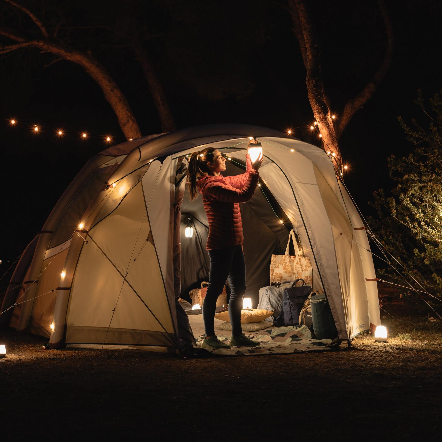 Notte in tenda