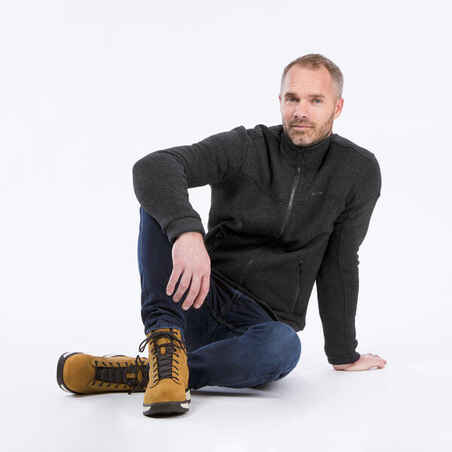 Vyriški šilti, vandeniui atsparūs odiniai žygių batai „SH500 high“