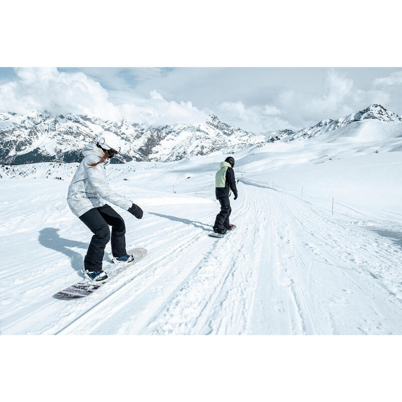 Geacă Snowboard SNB100 Alb Damă