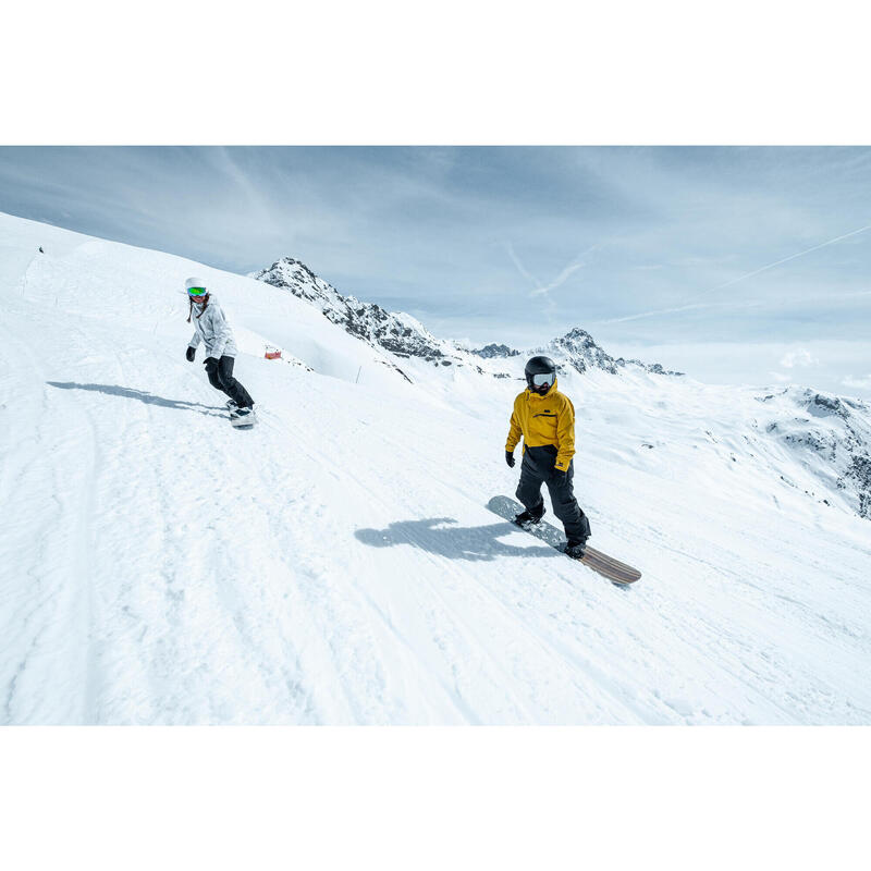 Geacă snowboard SNB100 Galben-Negru Bărbați
