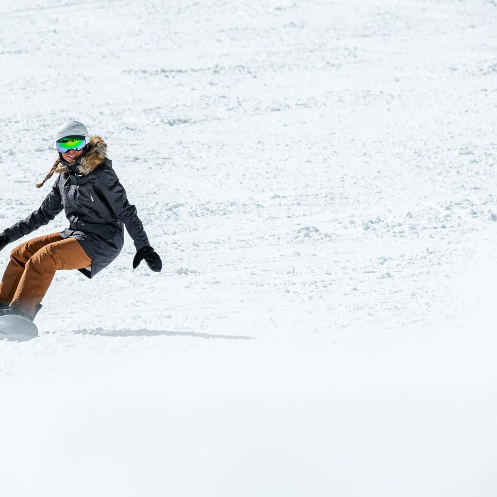 Γυναικείο αδιάβροχο παντελόνι snowboard SNB 500 - ΛΕΥΚΟ