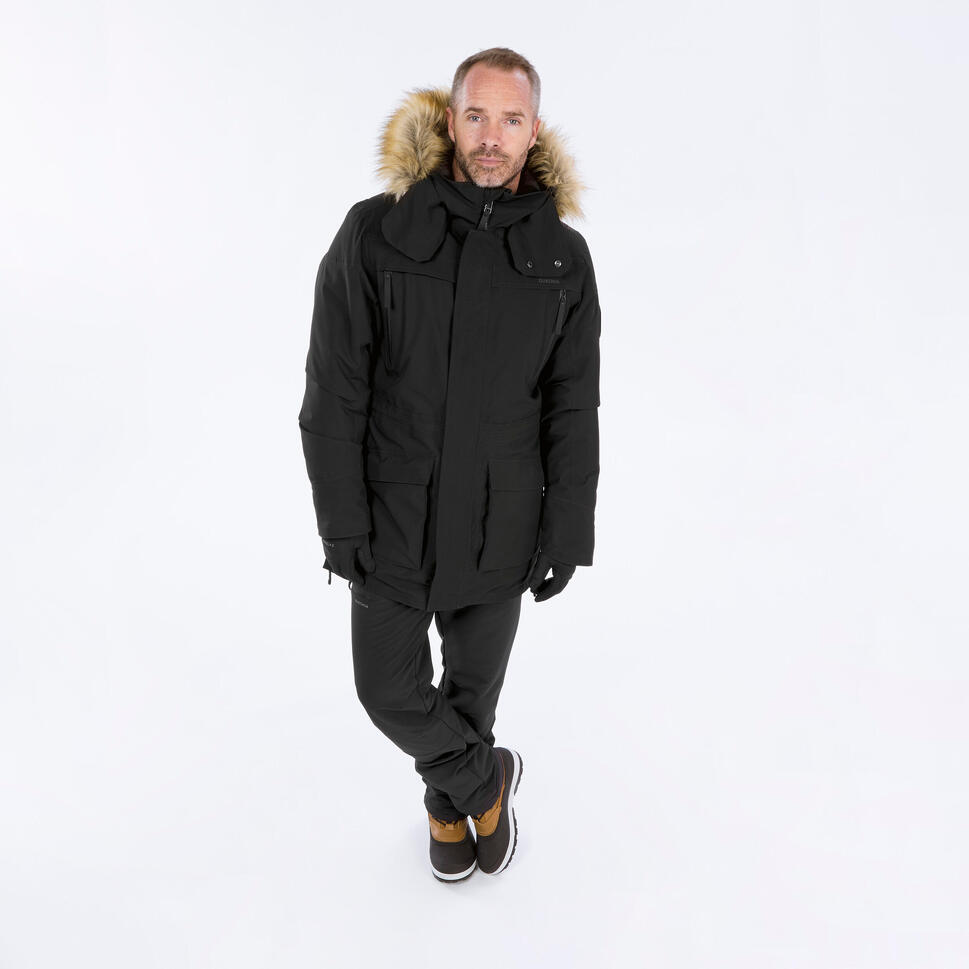 Parka turystyczna męska Quechua NH900 Warm wodoodporna -20°C