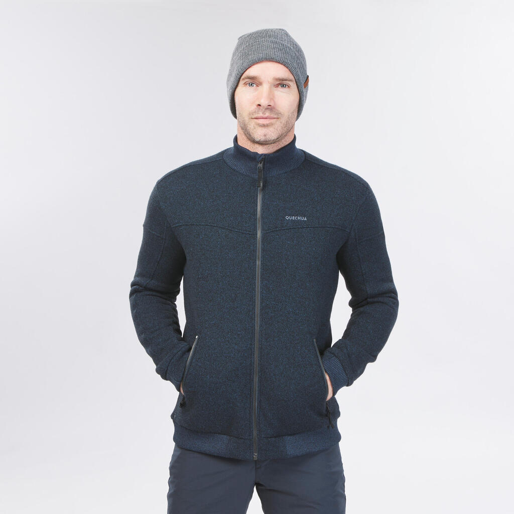 Men’s Warm Fleece Hiking Jacket - SH100