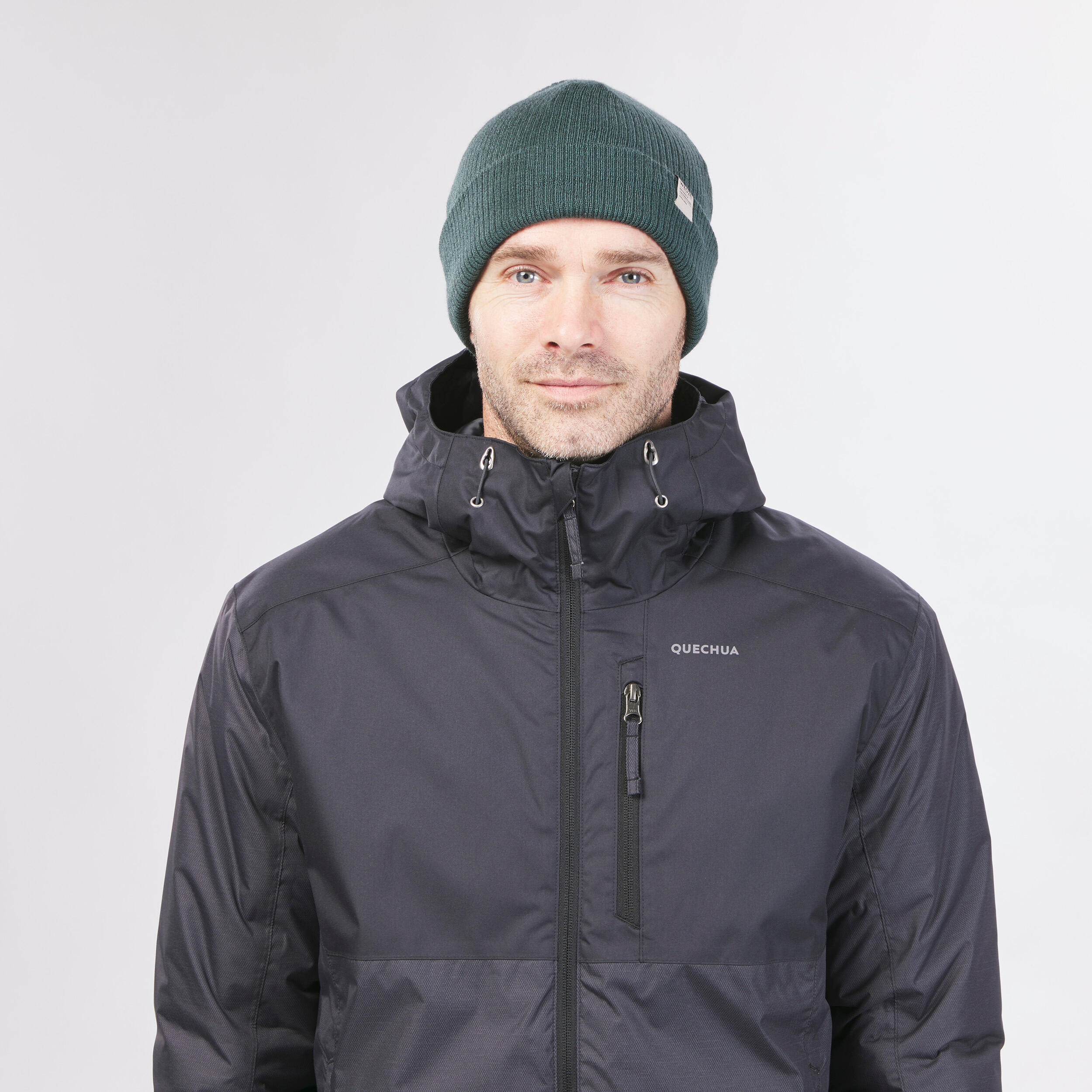 Men’s hiking waterproof winter jacket - SH500 -10°C 4/14