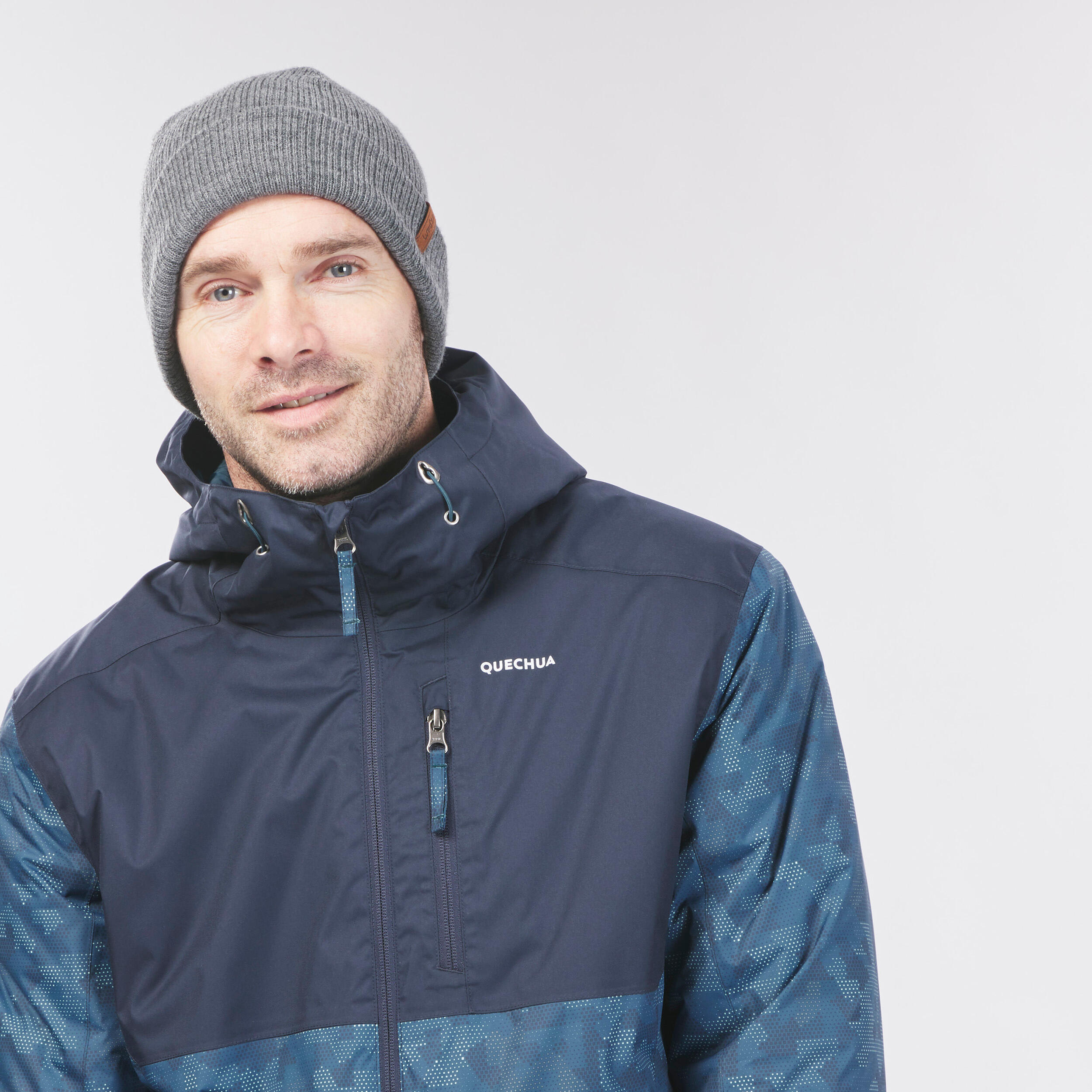 Men’s hiking waterproof winter jacket - SH500 -10°C 3/15