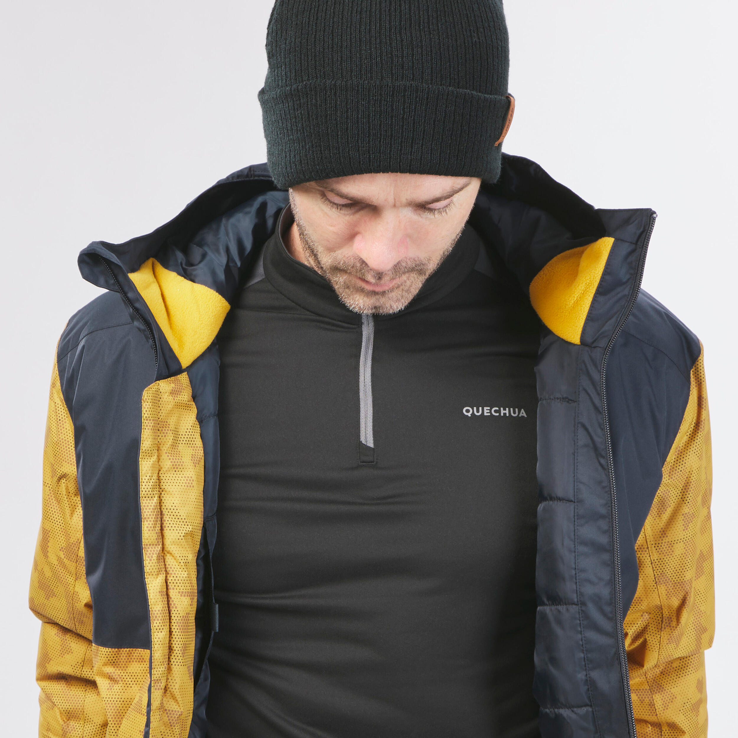 Men’s hiking waterproof winter jacket - SH500 -10°C 8/17