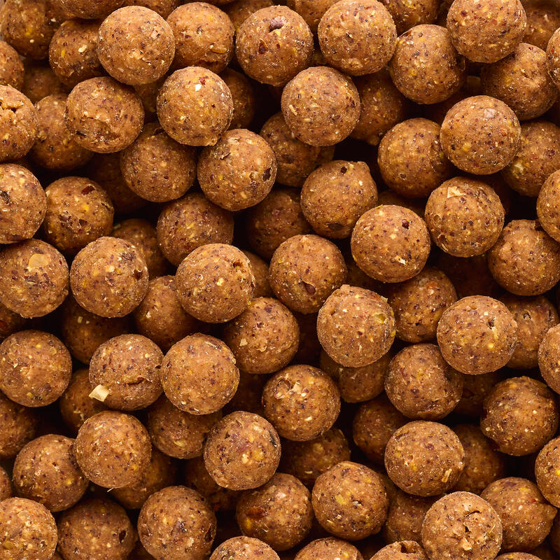 Boilies Pescuit la Crap NATURALSEED 16 mm 2kg Cânepă-Alune tigrate