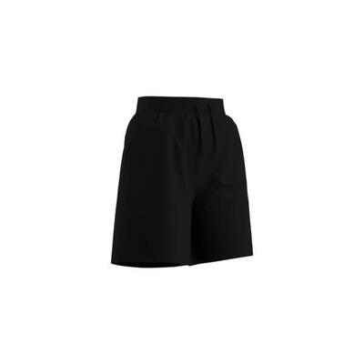 Fitness short voor dames 520 wijde pijpen zwart