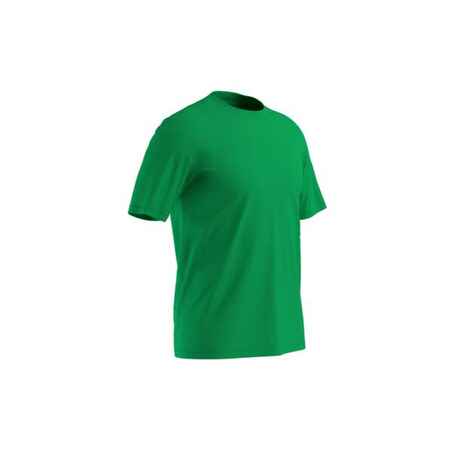 Men's Fitness T-Shirt Essentials 500 - Malachite Green