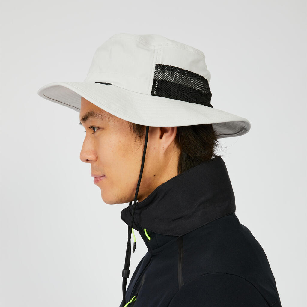Chapeau bateau Sailing 500 adulte voile Noir