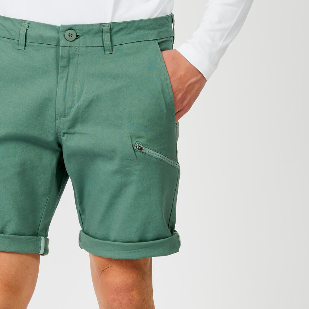 Bermuda Shorts Segeln Herren strapazierfähig 100 khaki