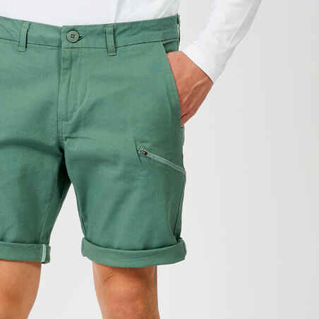 Men's Sailing Bermuda Shorts SAILING 100 khaki