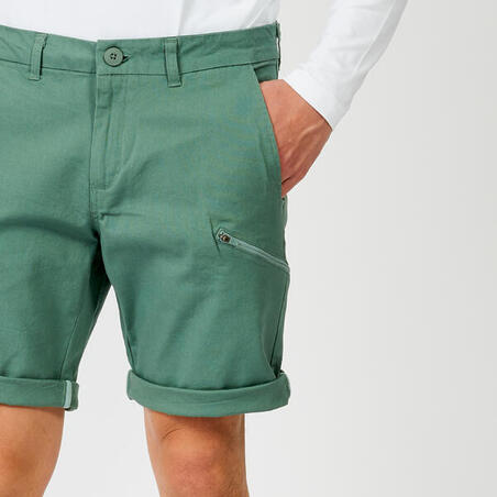 Muške khaki kratke pantalone za jedrenje SAILING 100