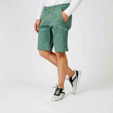 Men's Sailing Bermuda Shorts SAILING 100 khaki