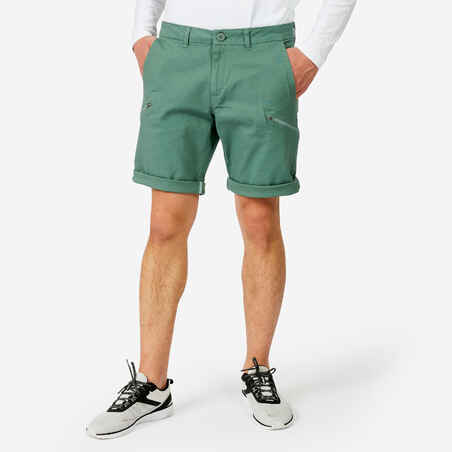 Men's Sailing Bermuda Shorts SAILING 100 khaki