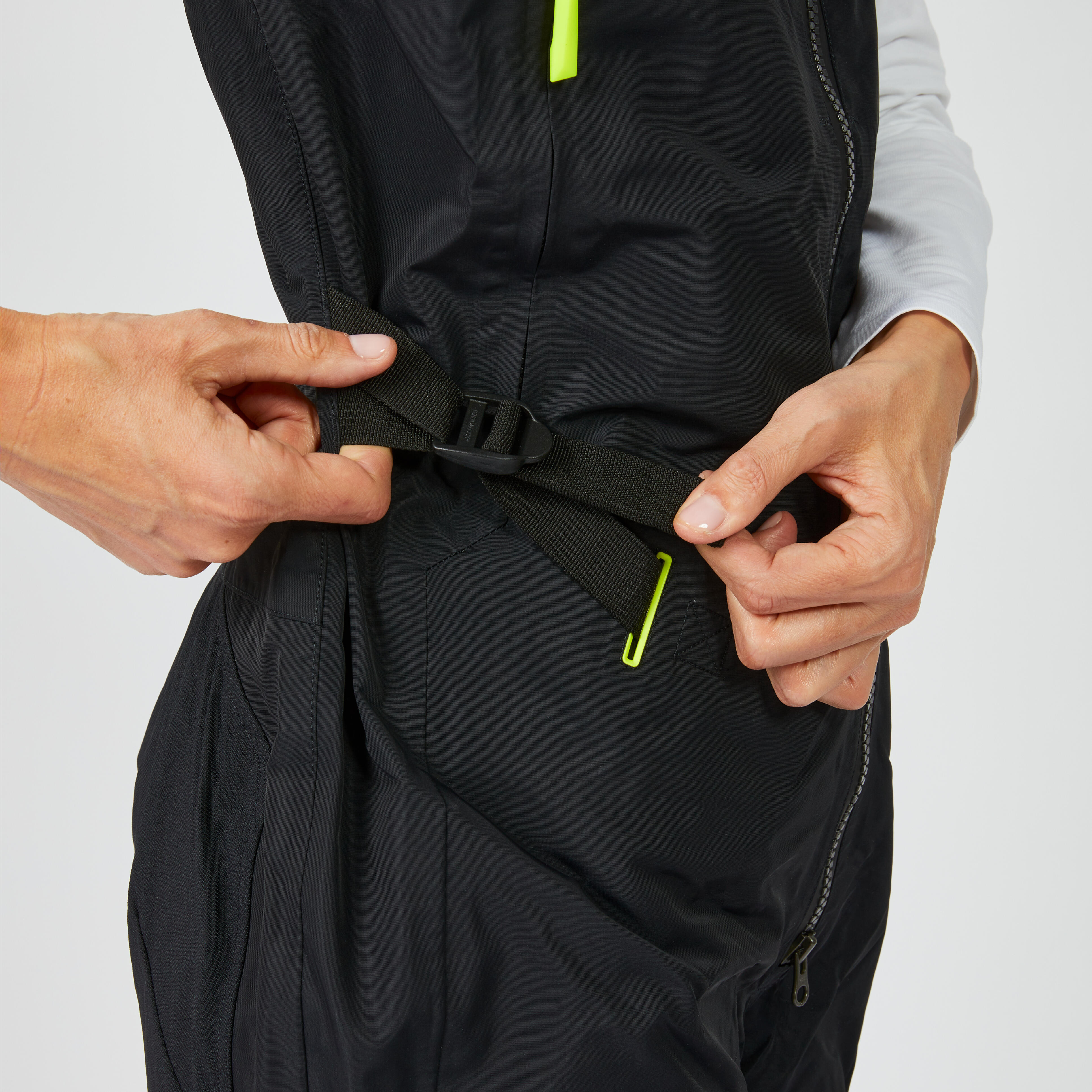 Waterproof Sailing Overalls - 900 Black - TRIBORD