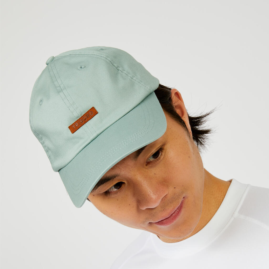 Adults’ Sailing Boat Cap 100 - Khaki cotton