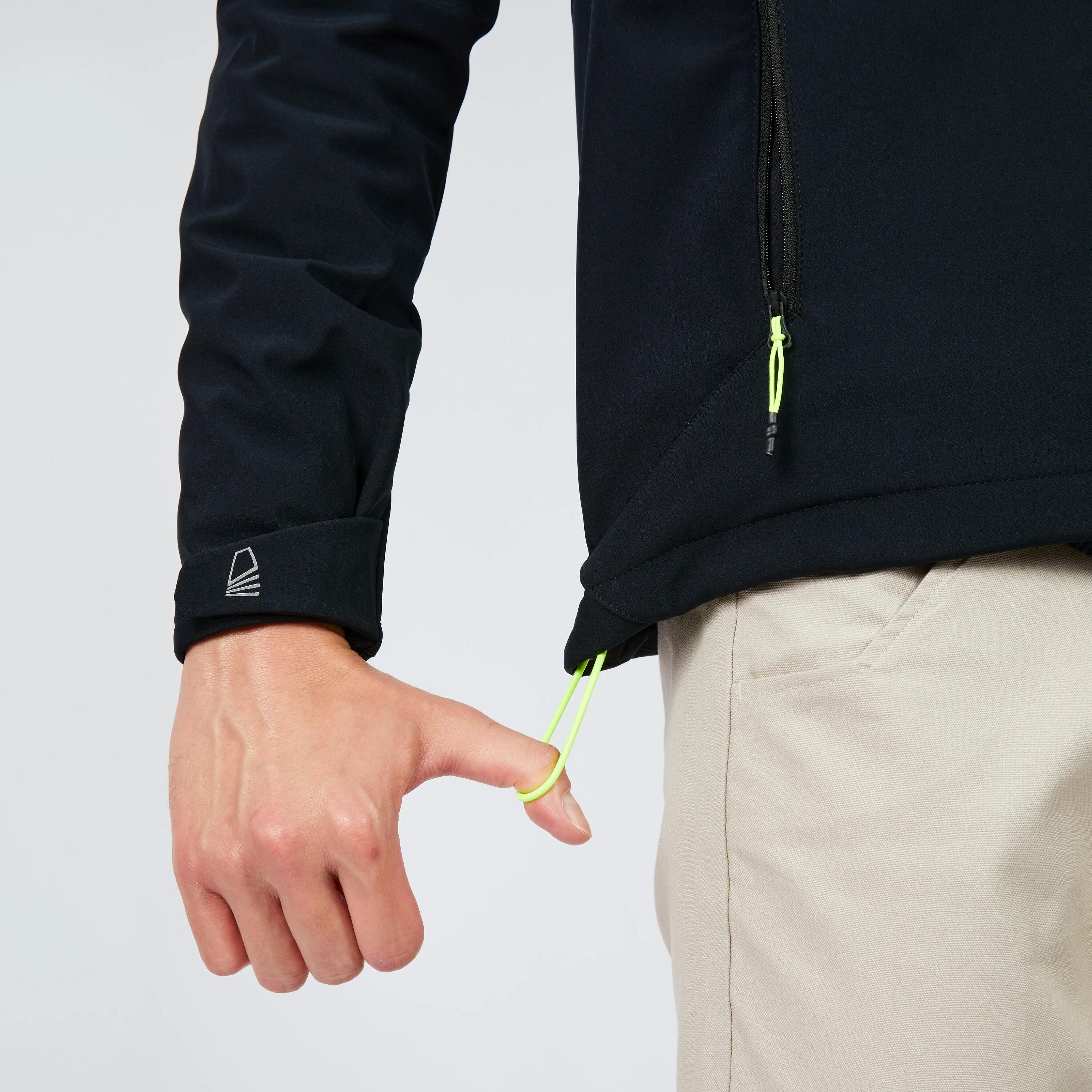 Softshell vela uomo SAILING 900 nero 17/17