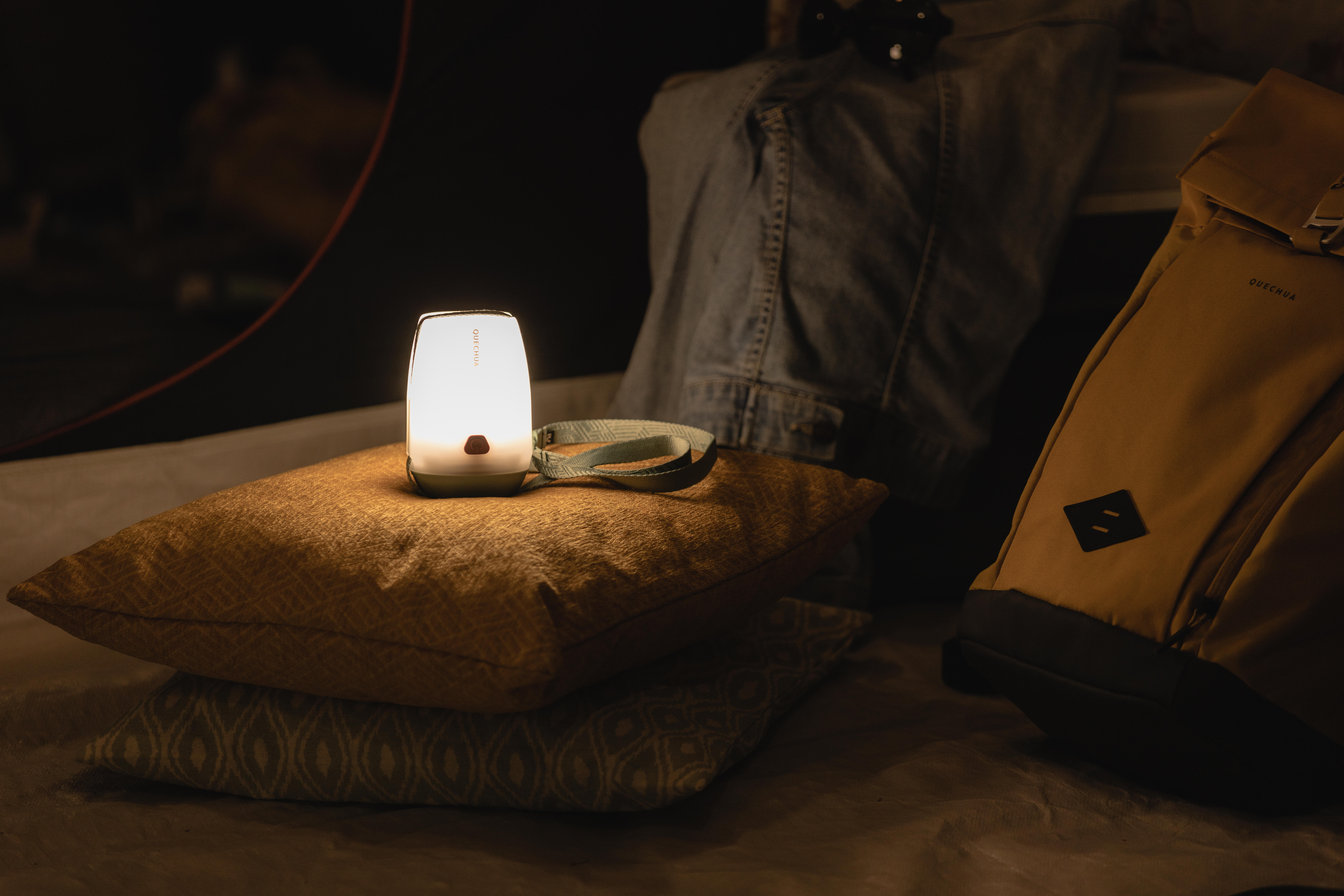 BL 100 camping 100-lumen rechargeable lamp - QUECHUA