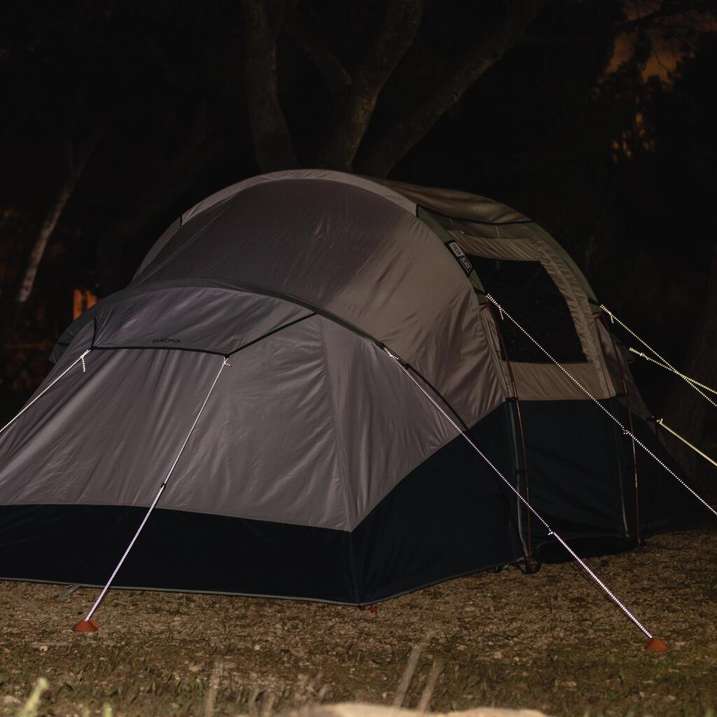 2 Guy Ropes & 4 Reflective Guy Lines for Tents