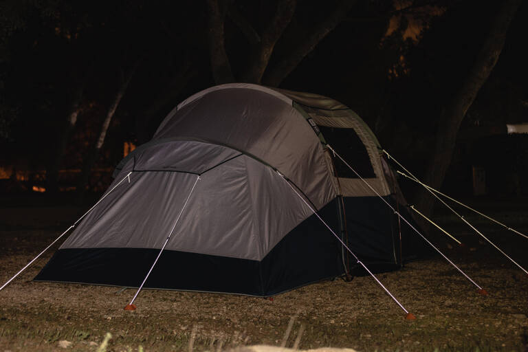 2 Guy Ropes & 4 Reflective Guy Lines for Tents