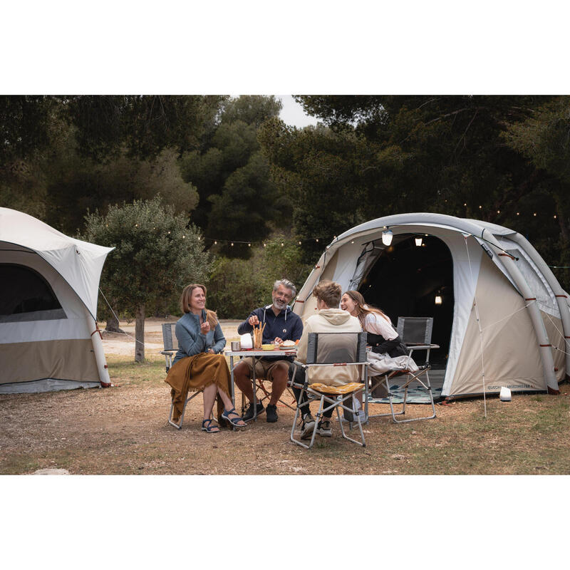 Familienzelt aufblasbar Fresh & Black - Air Seconds 4.1 für 4 Personen 1 Kabine 