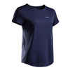 Damen Tennis T-Shirt - Dry Essentiel 100 Club marineblau 