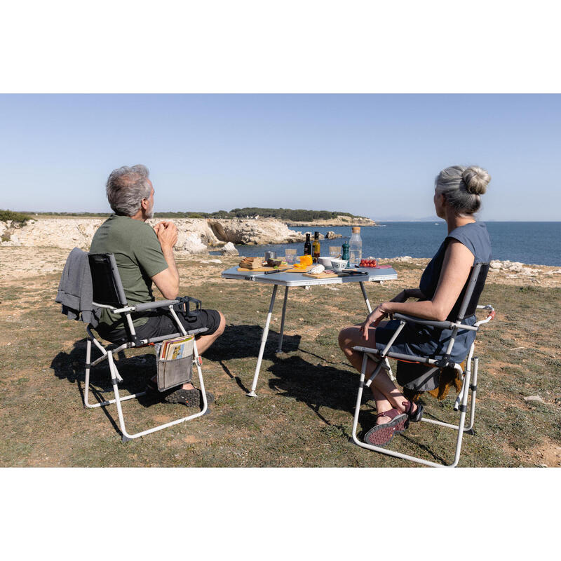 Table de camping hexagonale et conviviale - 6 personnes - Tepee