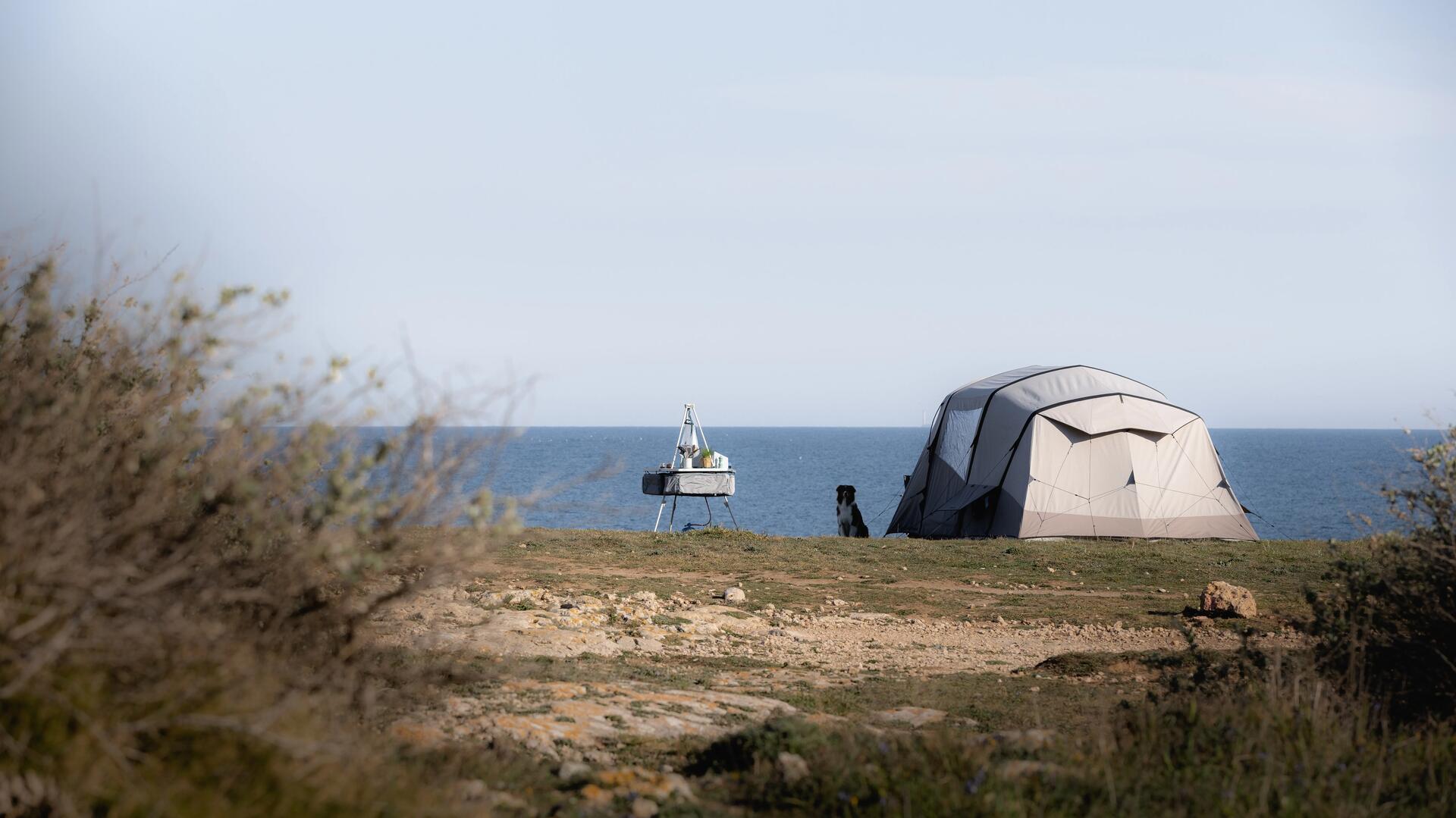 Een meer comfortabele en meer duurzame tent