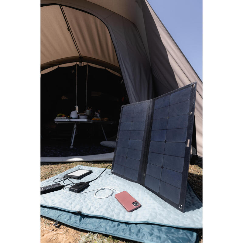 PANNEAU SOLAIRE 50 WATTS POUR LE CAMPING