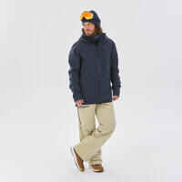 MEN’S SKI JACKET FR100 –  NAVY BLUE