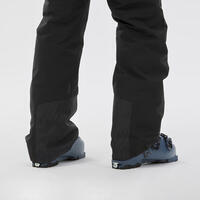 Crne muške pantalone za skijanje FR100